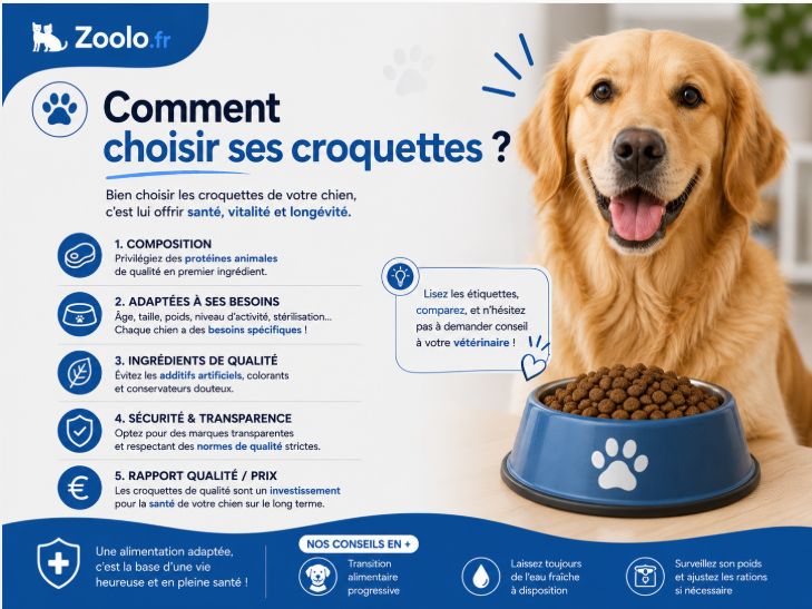 🐶 Comment choisir ses croquettes ?