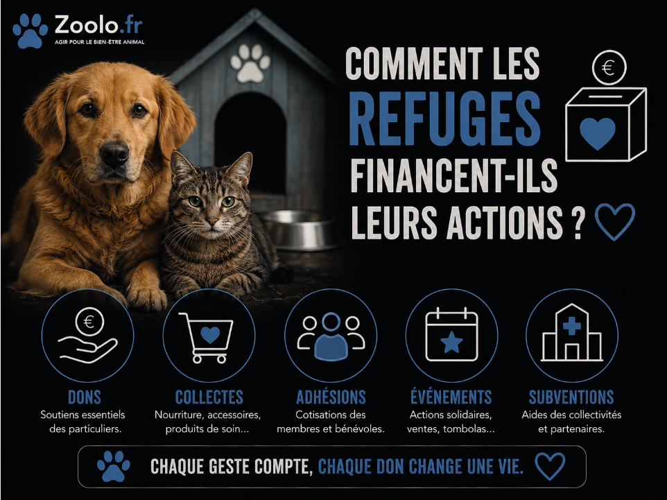💰 Comment les refuges financent-ils leurs actions ?