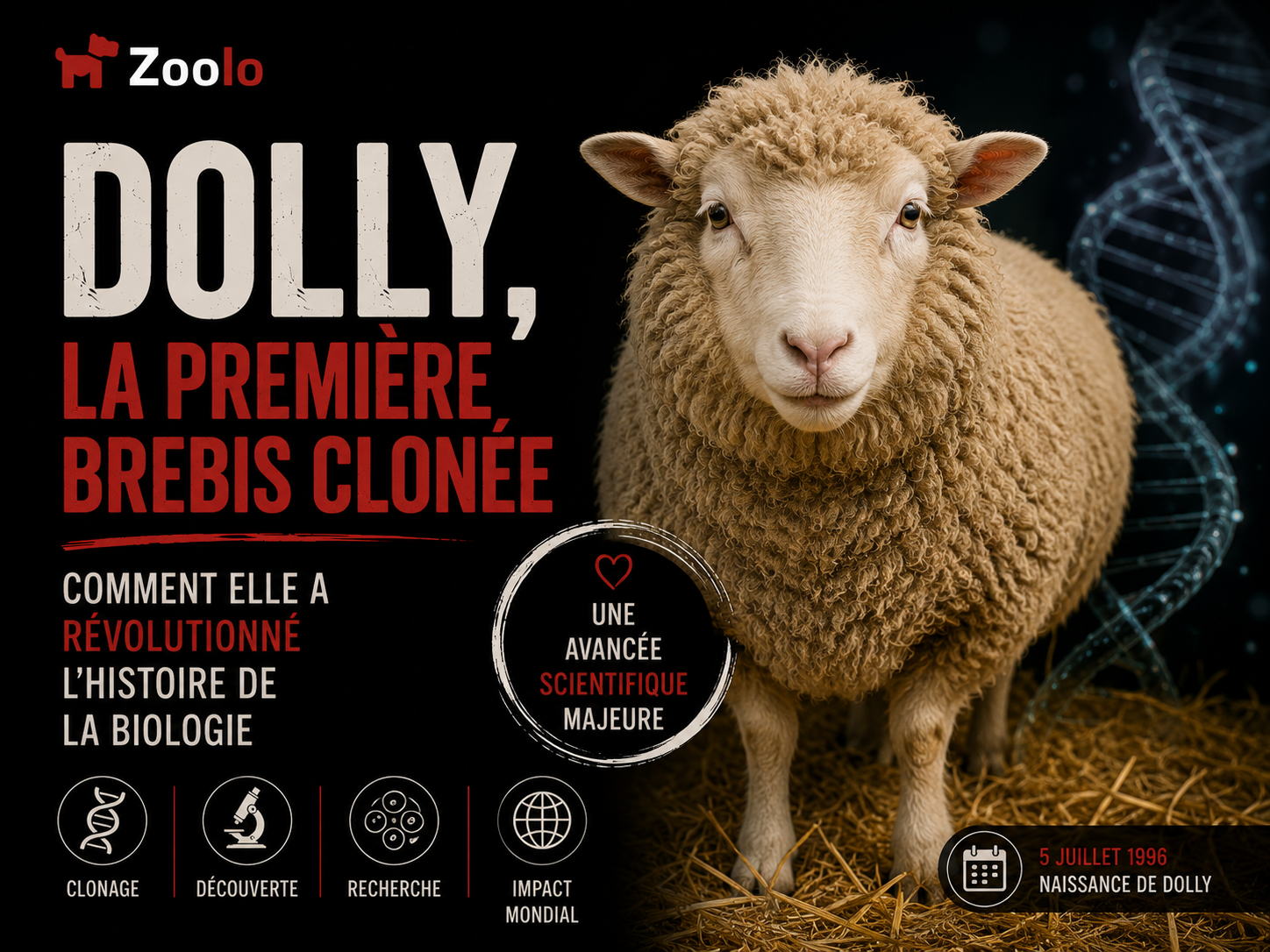 Dolly, la première brebis clonée : Comment elle a révolutionné l'histoire de la biologie
