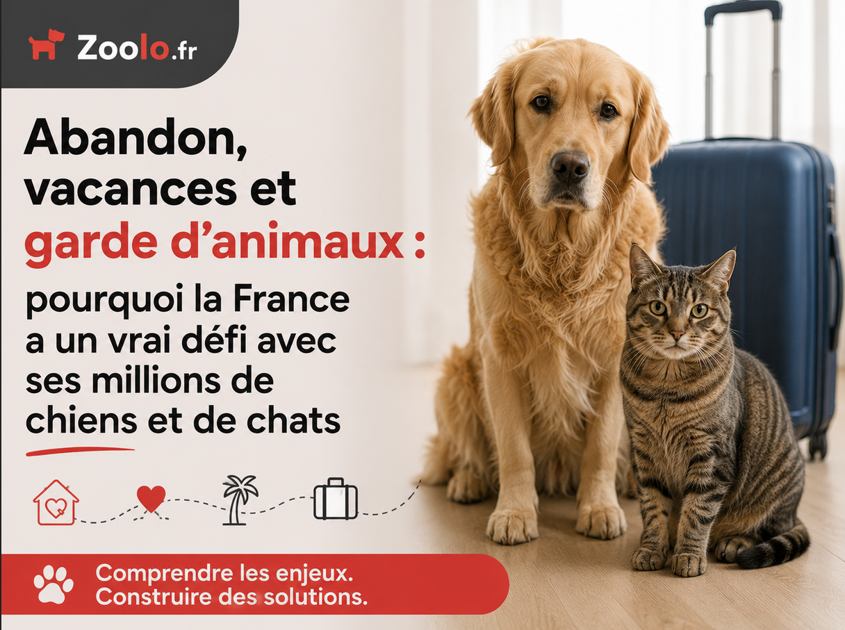 🐾 Abandon, vacances et garde d’animaux : pourquoi la France a un vrai défi avec ses millions de chiens et de chats