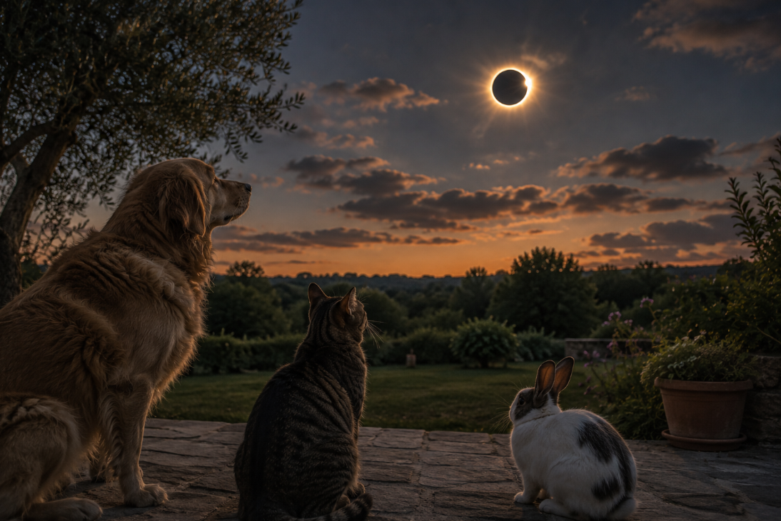 🌑🐾 Éclipse solaire du 12 août 2026 : les animaux vont-ils ressentir quelque chose ?