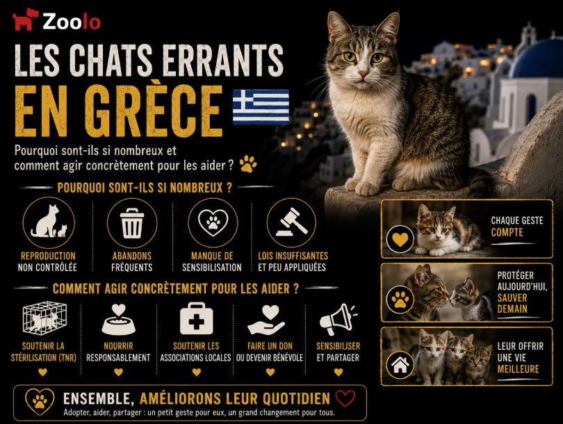 Les chats errants en Grèce : Pourquoi sont-ils si nombreux et comment agir concrètement pour les aider ?
