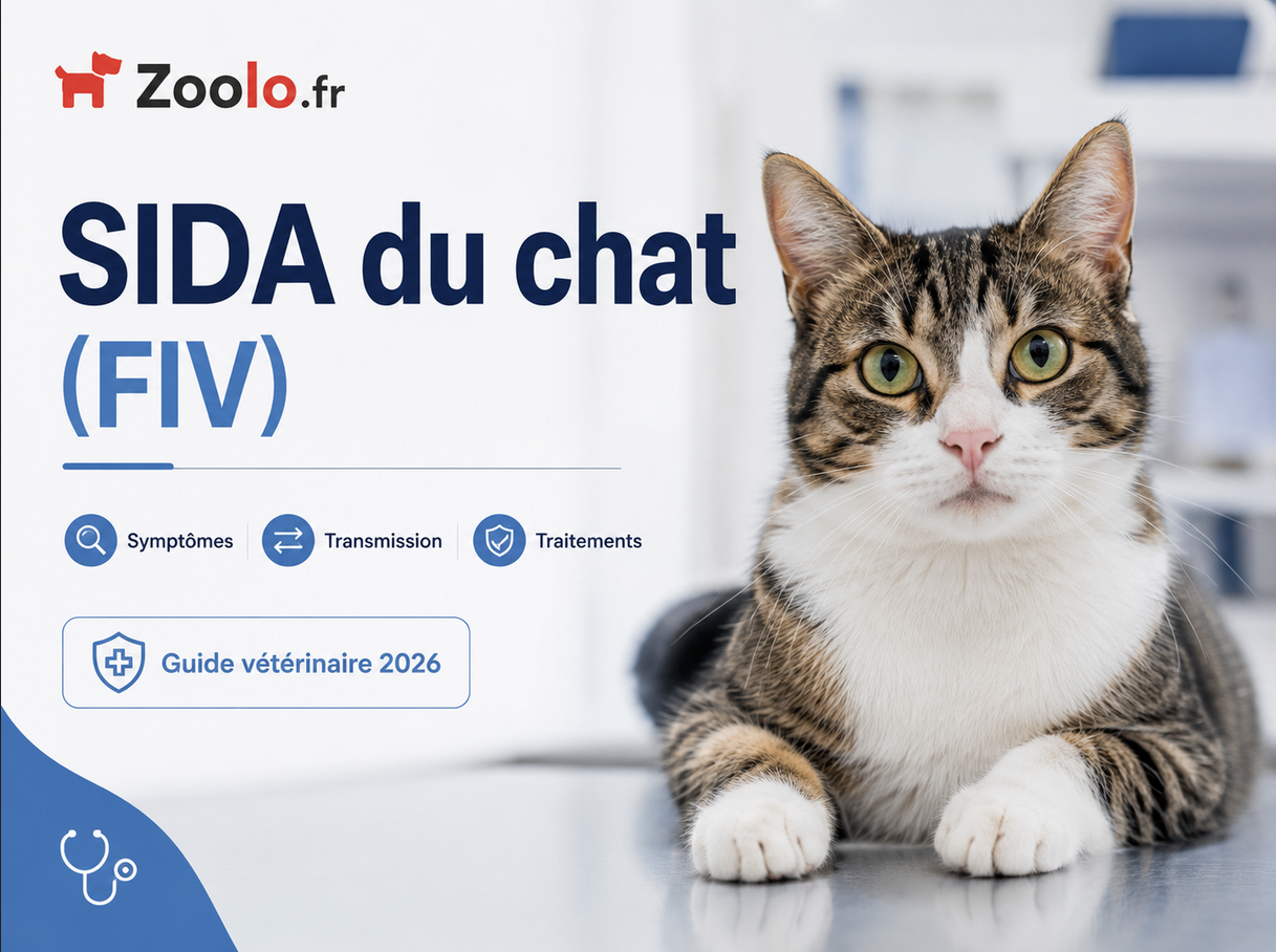 🐱 SIDA du chat (FIV) : symptômes, transmission, traitements et prévention (Guide vétérinaire 2026)