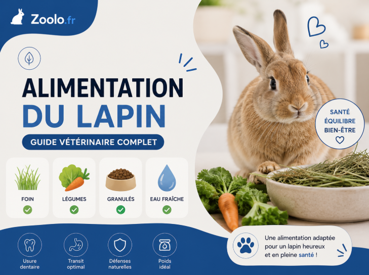 🐰 Pourquoi l'alimentation du lapin est-elle si importante ?