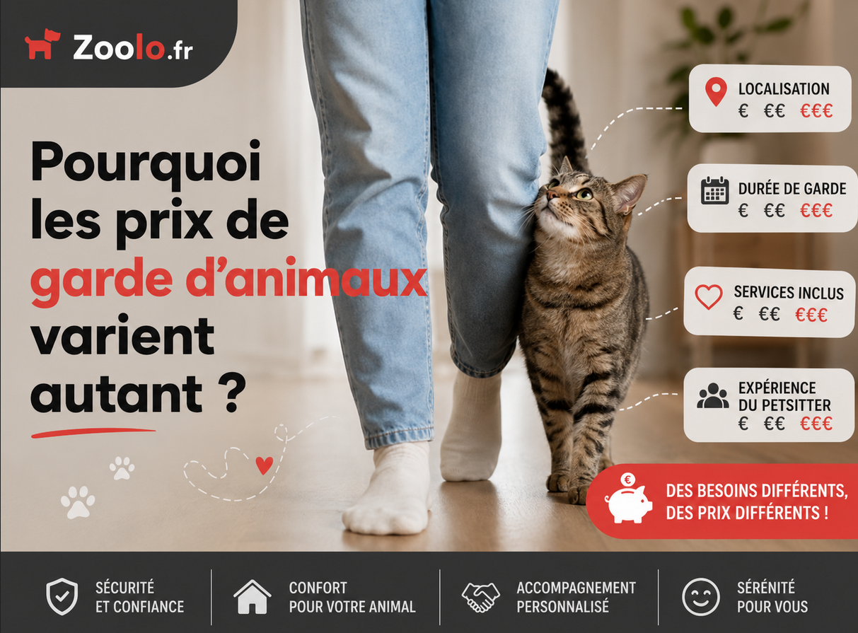 Pourquoi les prix de garde d’animaux varient autant ? 💰🐾