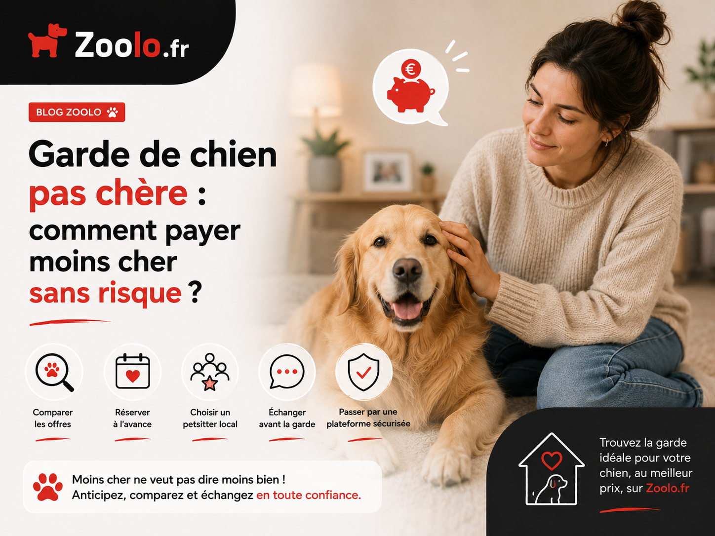 Garde de chien pas chère : comment payer moins cher sans risque ? 🐶💰