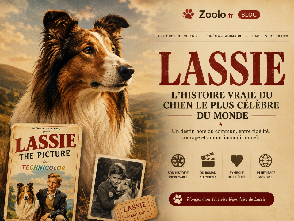 🐶 Lassie : l’histoire vraie du chien le plus célèbre du monde