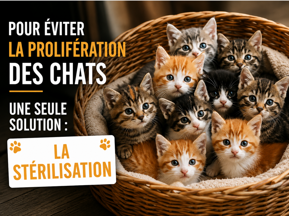 🐾 Chatons partout : pourquoi la stérilisation est plus urgente que jamais