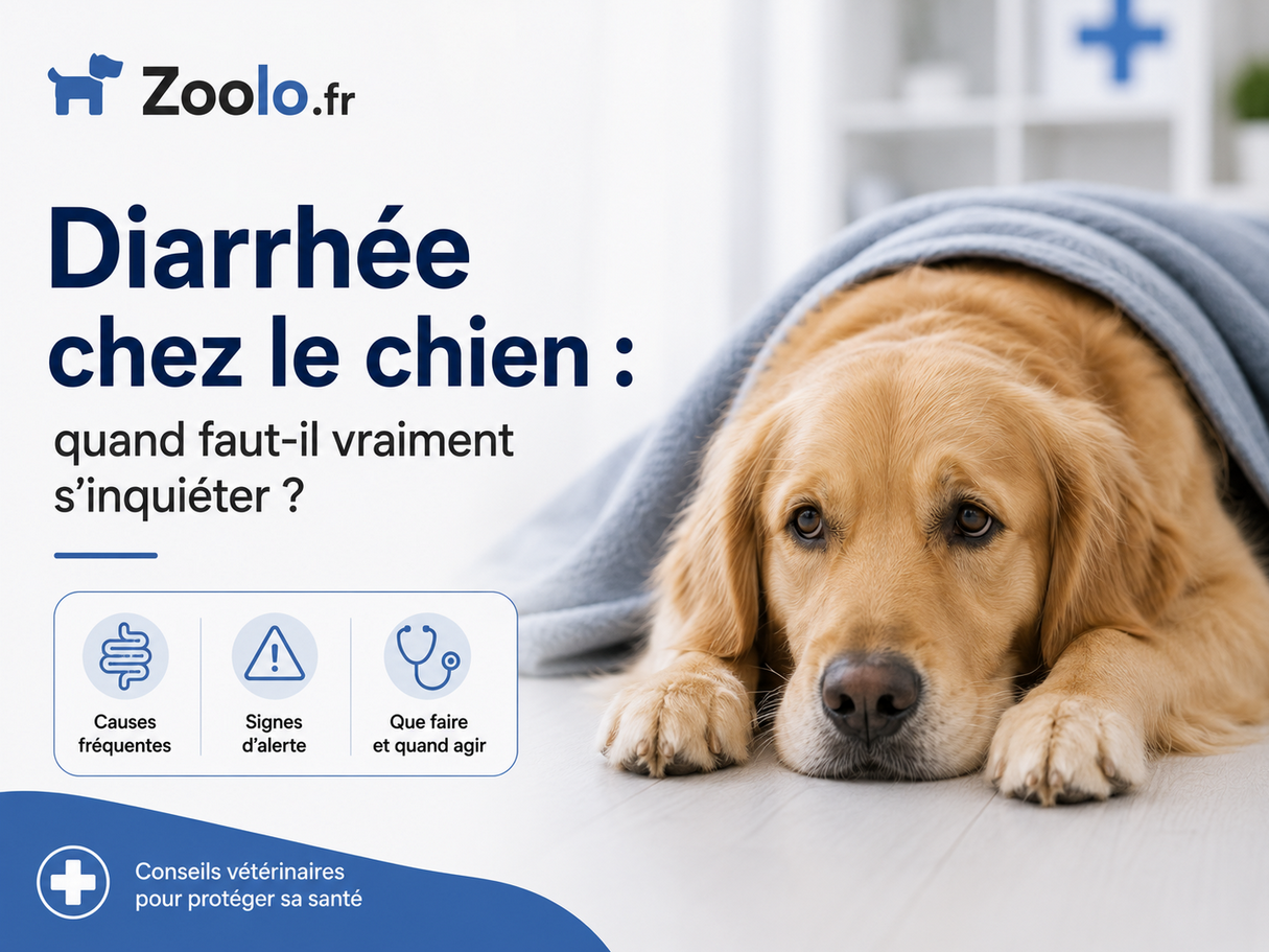 🐶 Diarrhée chez le chien : quand faut-il vraiment s’inquiéter ?