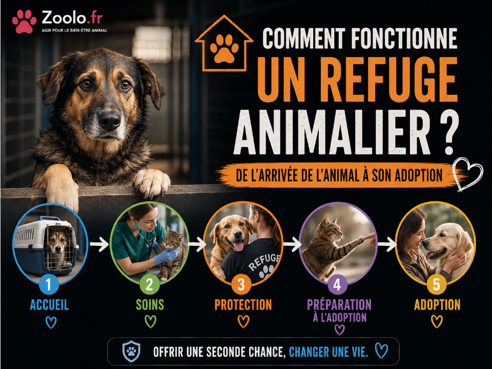 🏡 Comment fonctionne un refuge animalier ? De l'arrivée de l'animal à son adoption