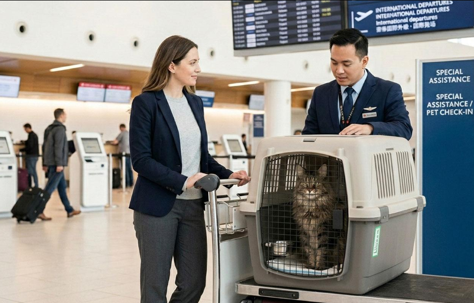 ✈️ Voyager en avion avec un chat : le guide complet