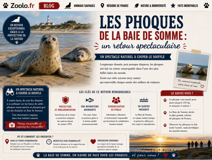 🦭 Les phoques de la baie de Somme : un retour spectaculaire