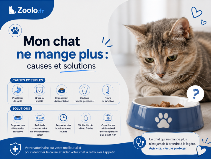 🐱 Mon chat ne mange plus : pourquoi et quand faut-il s'inquiéter ?