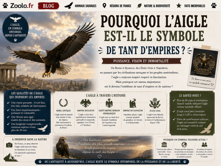 🦅 Pourquoi l'aigle est-il le symbole de tant d'empires ?