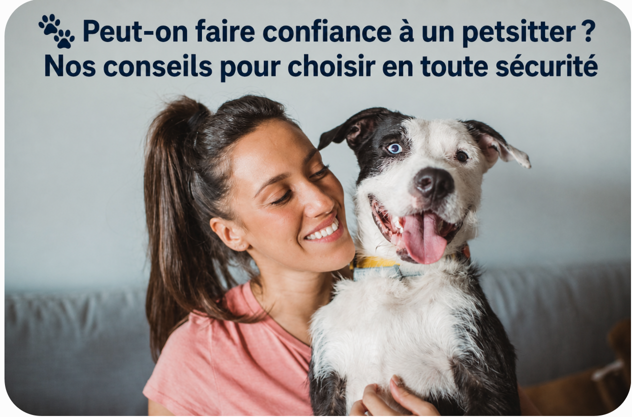 🐾 Peut-on faire confiance à un petsitter ? Nos conseils pour choisir en toute sécurité