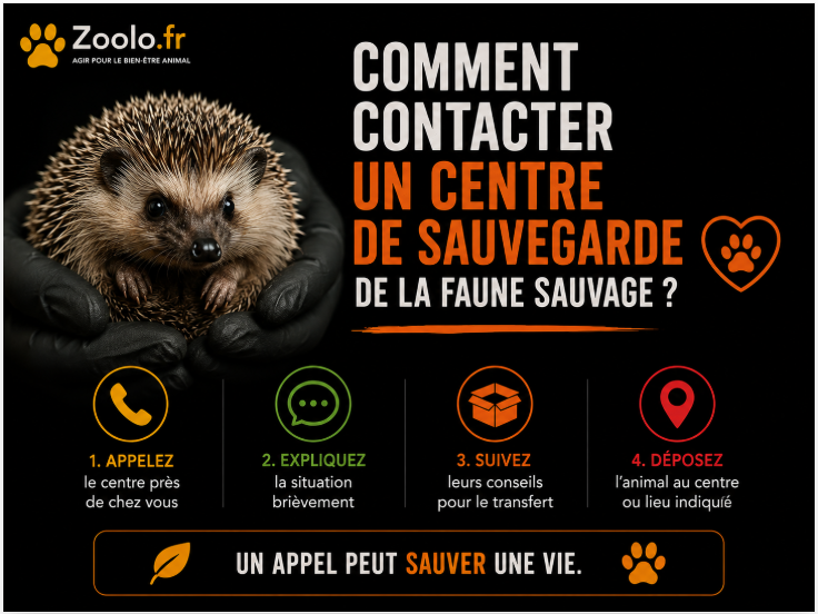 🦔 Comment contacter un centre de sauvegarde de la faune sauvage ?