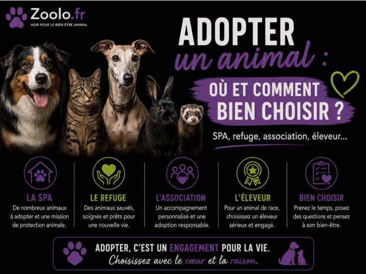 🐶🐱 Adopter un animal : où et comment bien choisir ? (SPA, refuge, association, éleveur…)