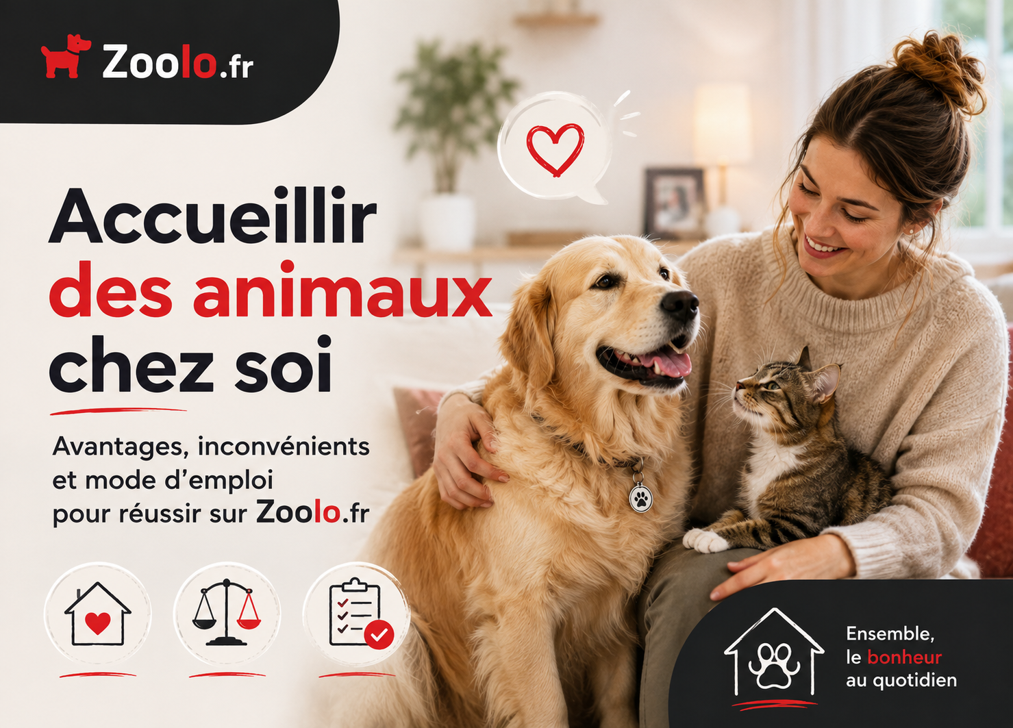 🐾 Accueillir des animaux chez soi : Avantages, inconvénients et mode d'emploi pour réussir sur Zoolo.fr