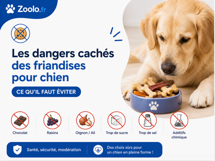 Les dangers cachés des friandises pour chien : Ce qu'il faut éviter
