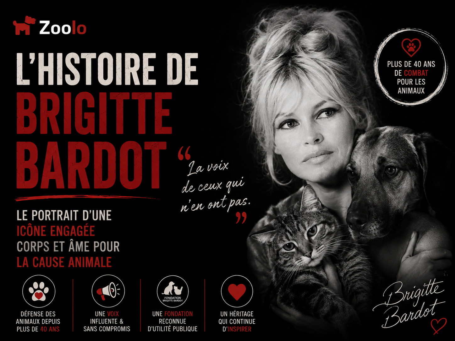 🎬 L’histoire de Brigitte Bardot : Le portrait d'une icône engagée corps et âme pour la cause animale