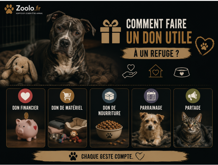 🎁 Comment faire un don utile à un refuge ? Le guide pour aider efficacement les animaux