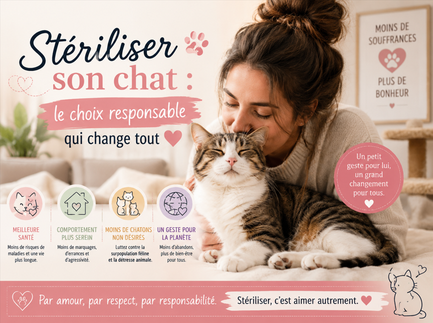 🐾 Stériliser son chat : le choix responsable qui change tout 💖