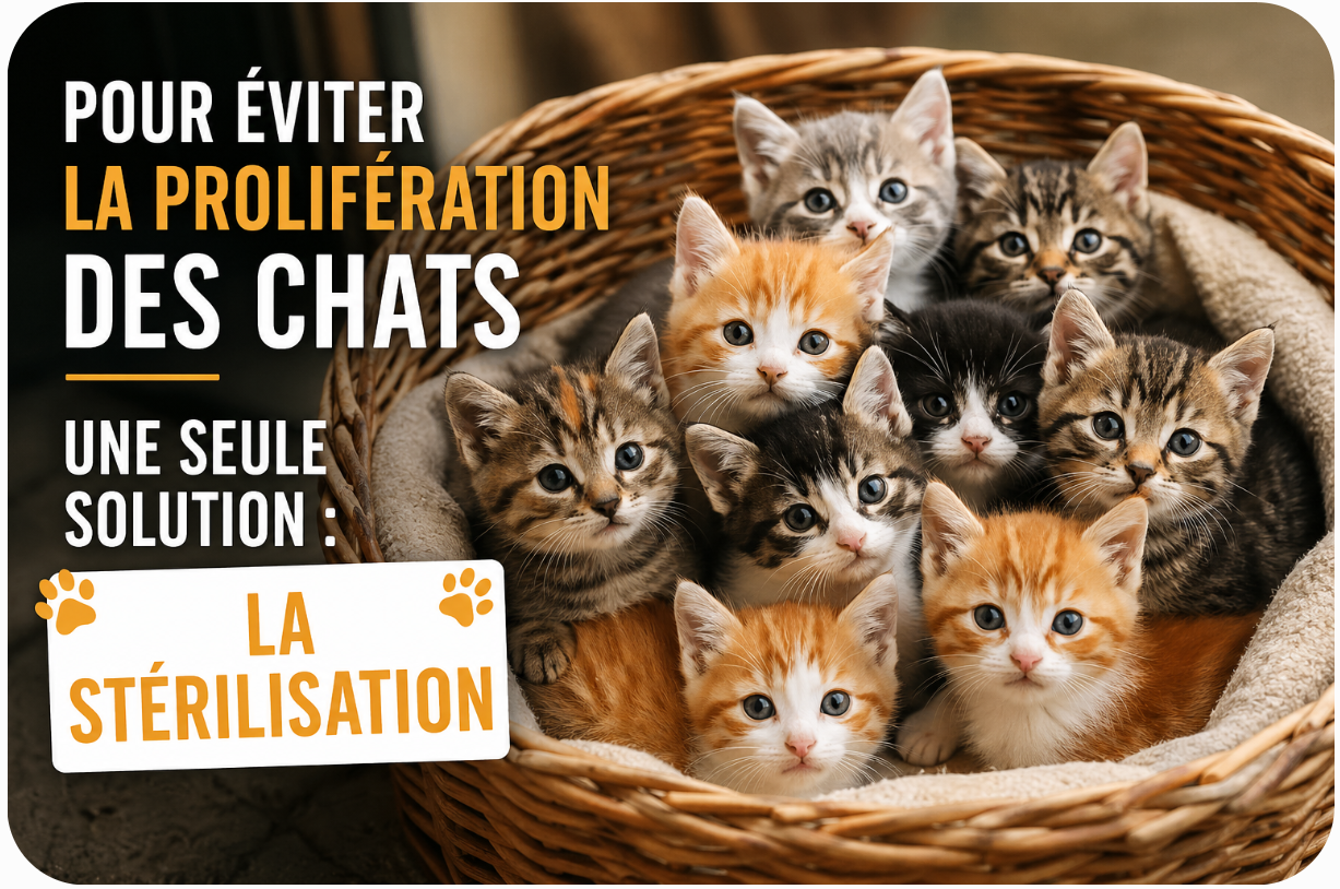 🐾 Chatons partout : pourquoi la stérilisation est plus urgente que jamais