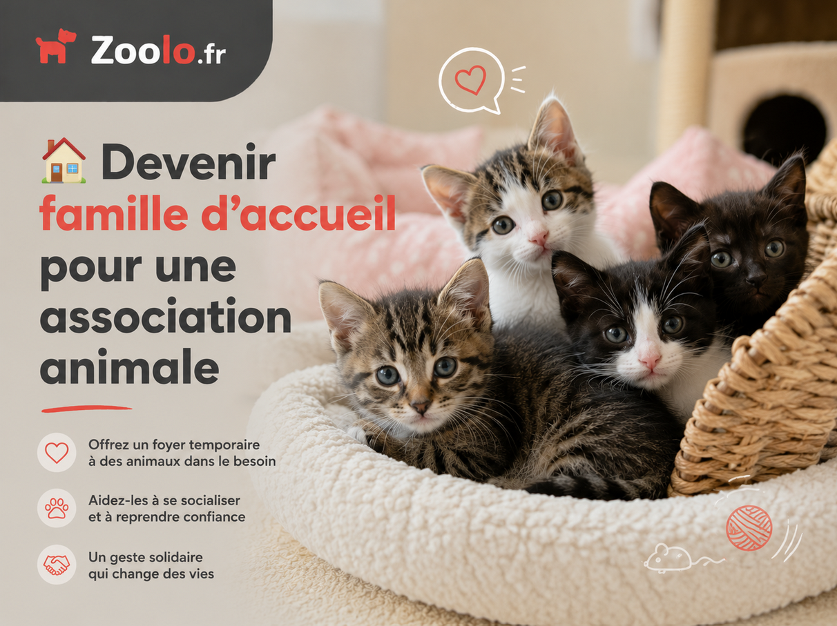 🏠 Devenir famille d’accueil pour une association animale