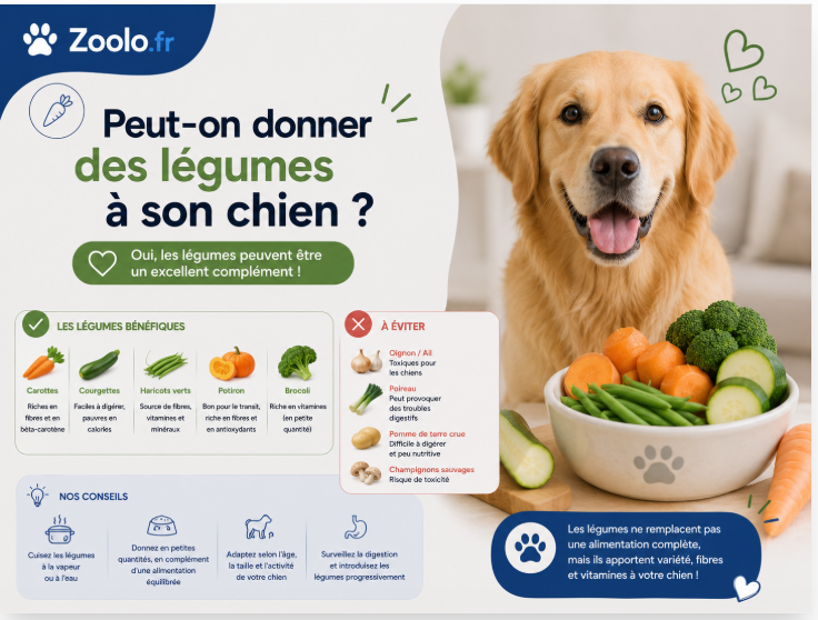 🥕 Les légumes sont-ils vraiment utiles pour un chien ?