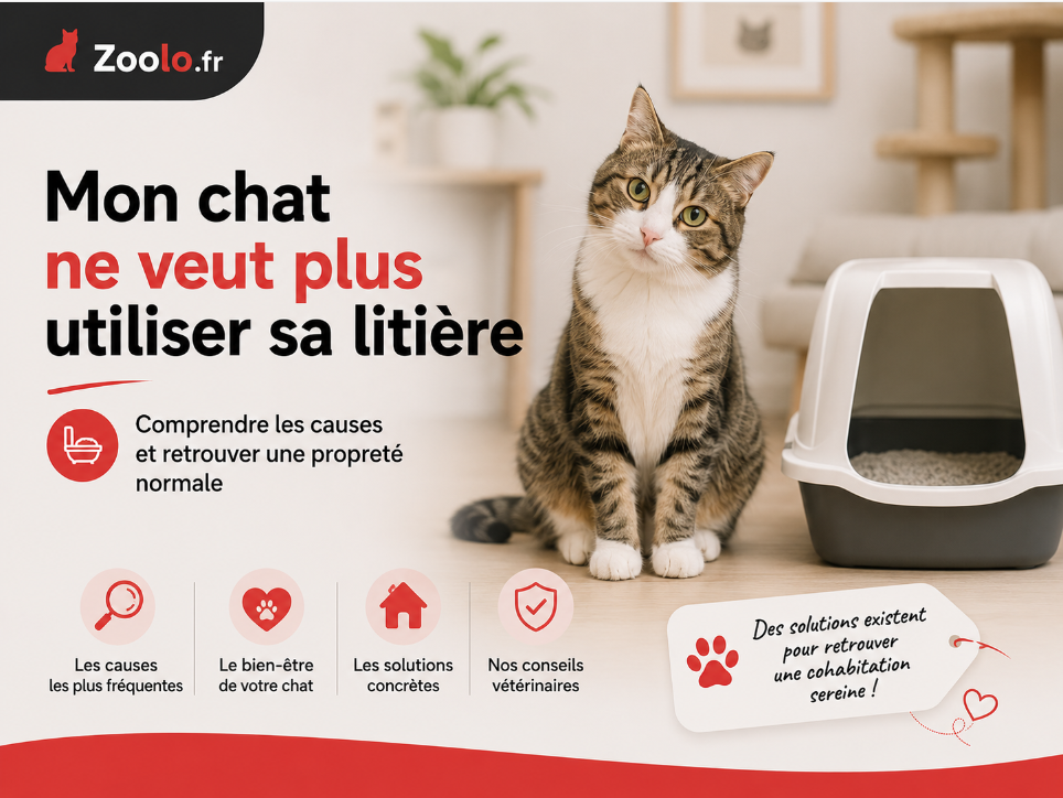 Mon chat ne veut plus utiliser sa litière 🐱🚽 Comprendre les causes et retrouver une propreté normale