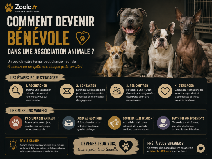 🤝 Le guide complet pour devenir bénévole dans une association animale