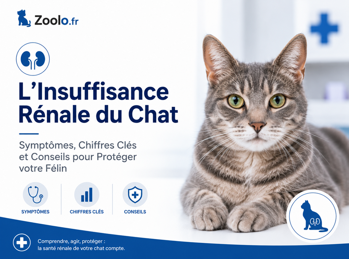 🐱 L’Insuffisance Rénale du Chat : Symptômes, Chiffres Clés et Conseils pour Protéger votre Félin